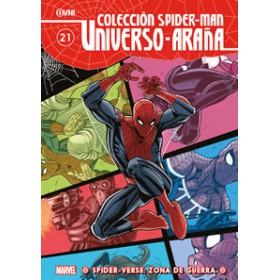 Colección Spider-man Universo Araña 21 Spider-Verse Zona de Guerra
